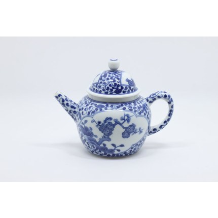 华青堂手绘青花茶壶 华青堂手绘青花茶壶