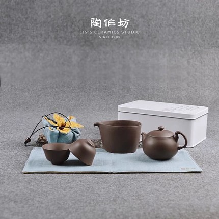 陶作坊 紫泥茶便当 茶器套装 陶作坊 紫泥茶便当 茶器套装