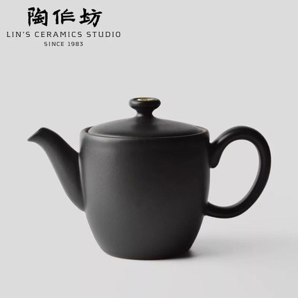 陶作坊 功夫茶茶壶 黑陶金徽专卖茶壶 陶作坊 功夫茶茶壶 黑陶金徽专卖茶壶