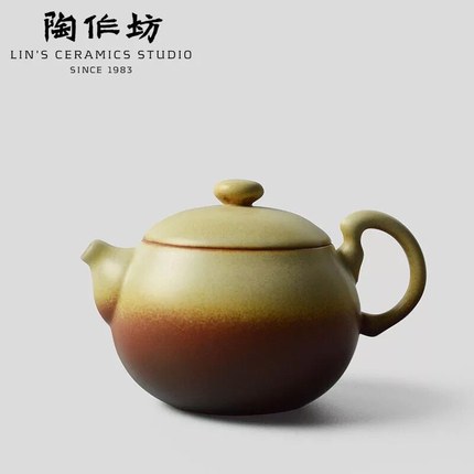 陶作坊 小号满富壶-红黄 陶作坊 小号满富壶-红黄