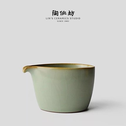 陶作坊 汝窑天青中茶海公道杯 陶作坊 汝窑天青中茶海公道杯