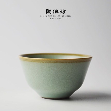 陶作坊 汝窑陶瓷品茗杯天青 陶作坊 汝窑陶瓷品茗杯天青