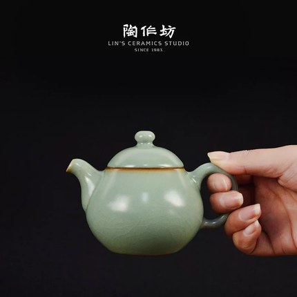 陶作坊 茶具天青粉青802壶 陶作坊 茶具天青粉青802壶