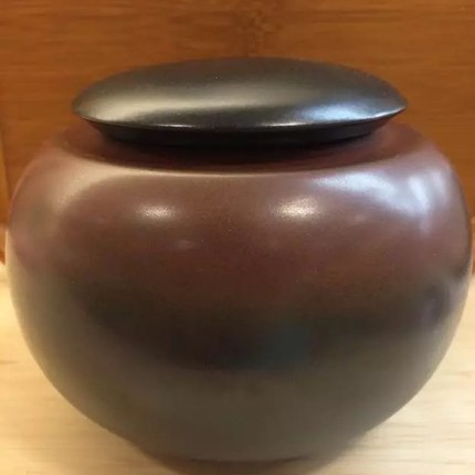 陶作坊 四两茶叶罐二式-黑红 陶作坊 四两茶叶罐二式-黑红